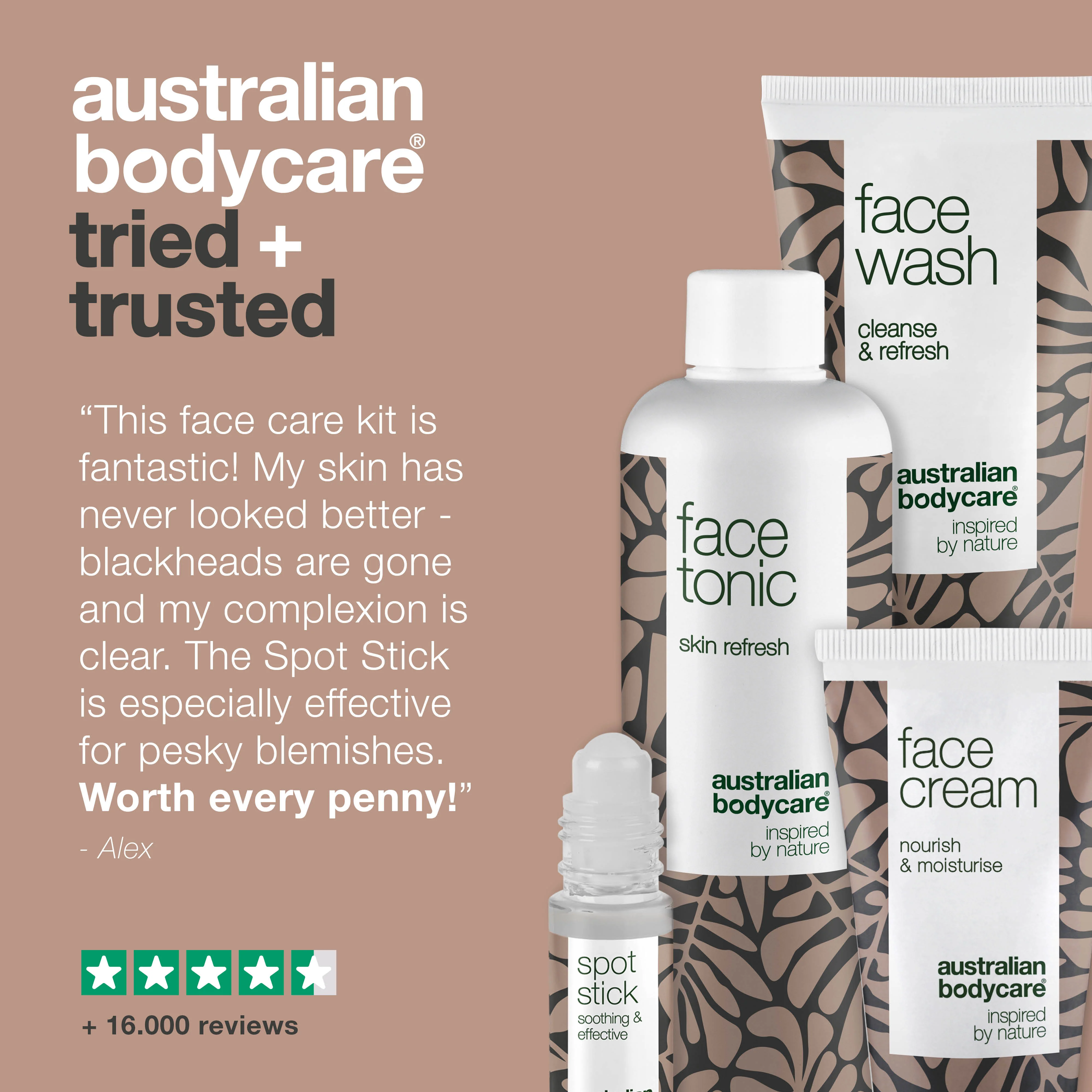 Face care kit for skin blemishes — 4 of the best products for blackheads, to get rid of spots on face and the daily care of acne - Image 5