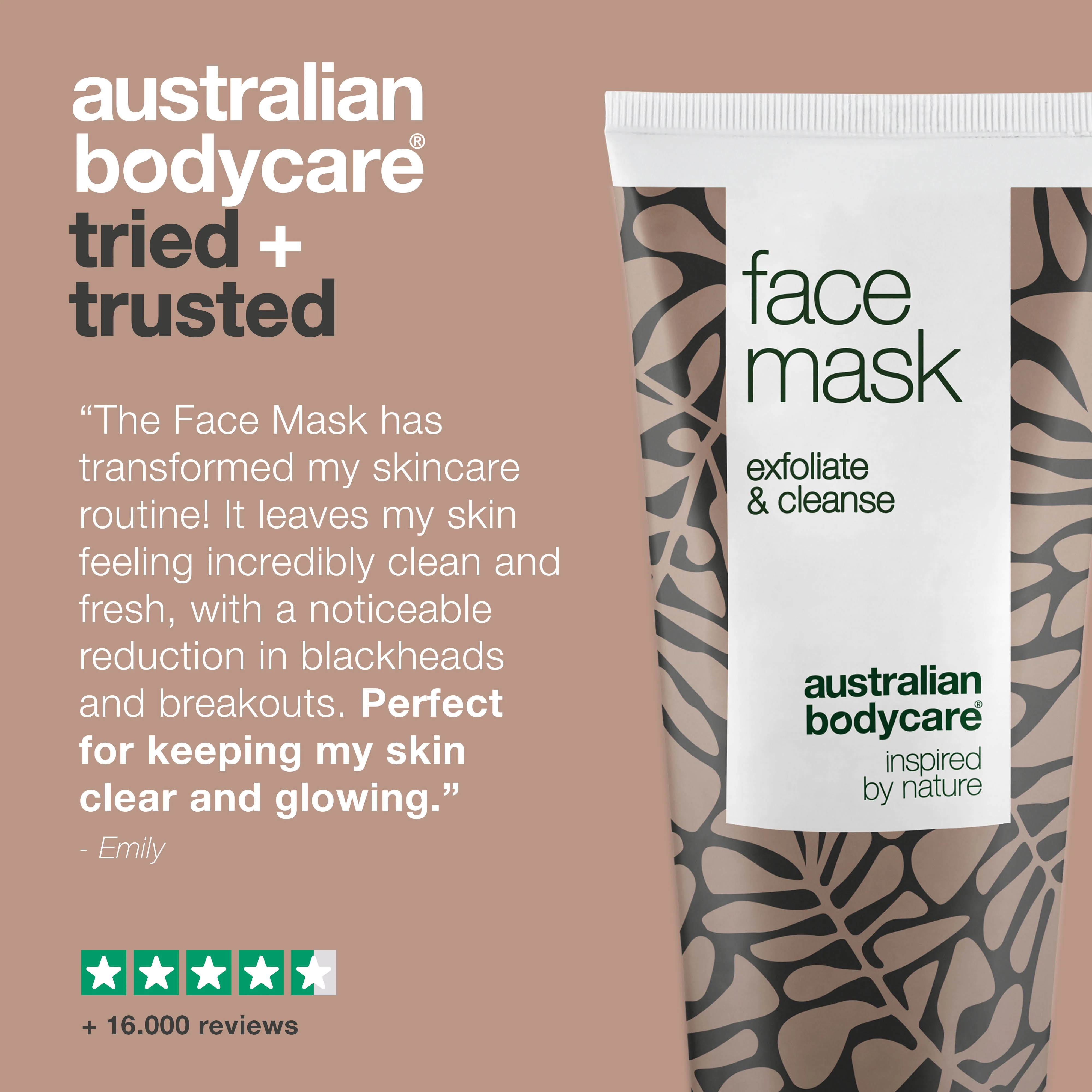 Cleansing face mask for congested and oily skin — Deep cleansing clay mask for men and women, to get rid of blackheads and pimples - Image 5