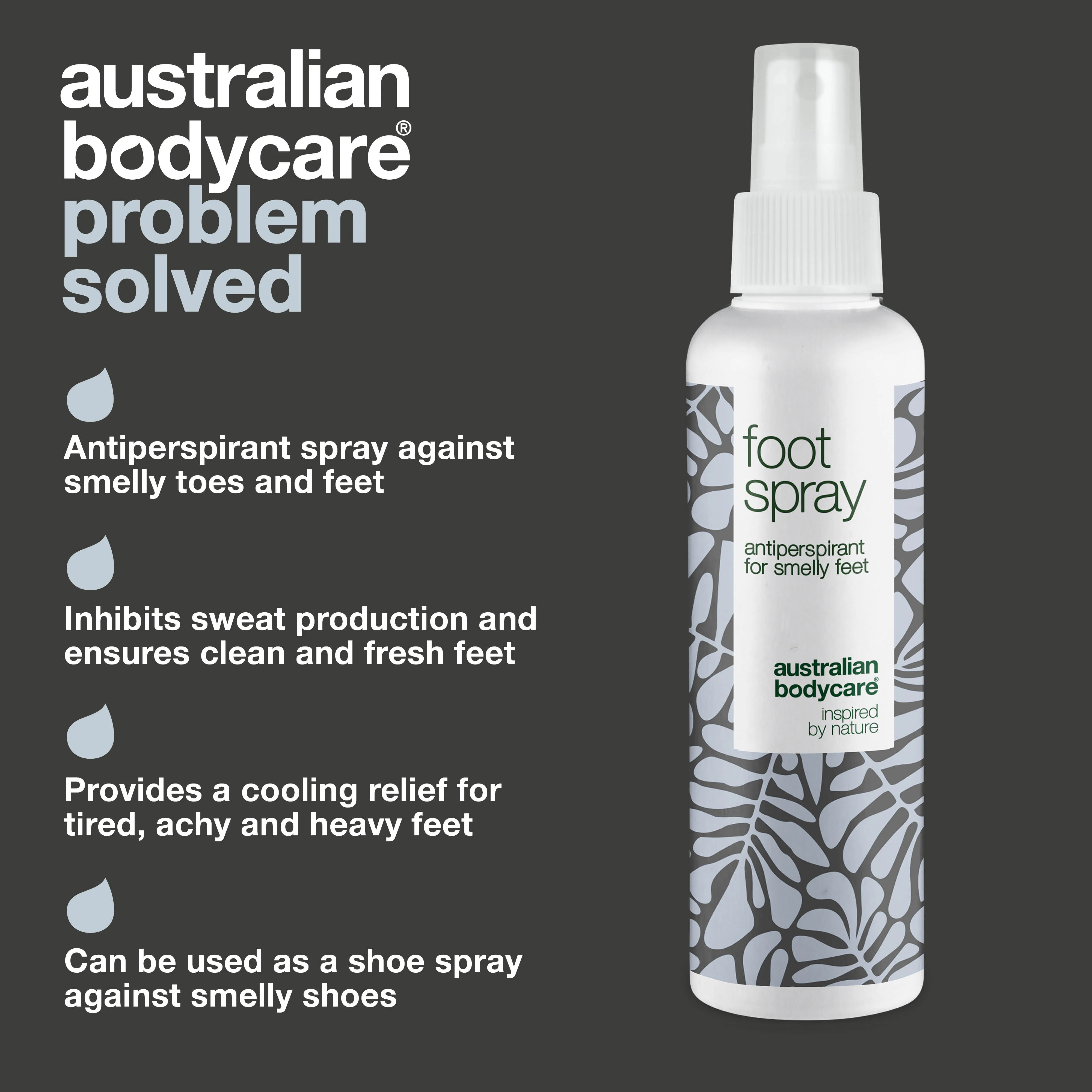 Foot Spray against smelly feet — Antiperspirant foot spray for smelly and sweaty feet and toes - Image 3