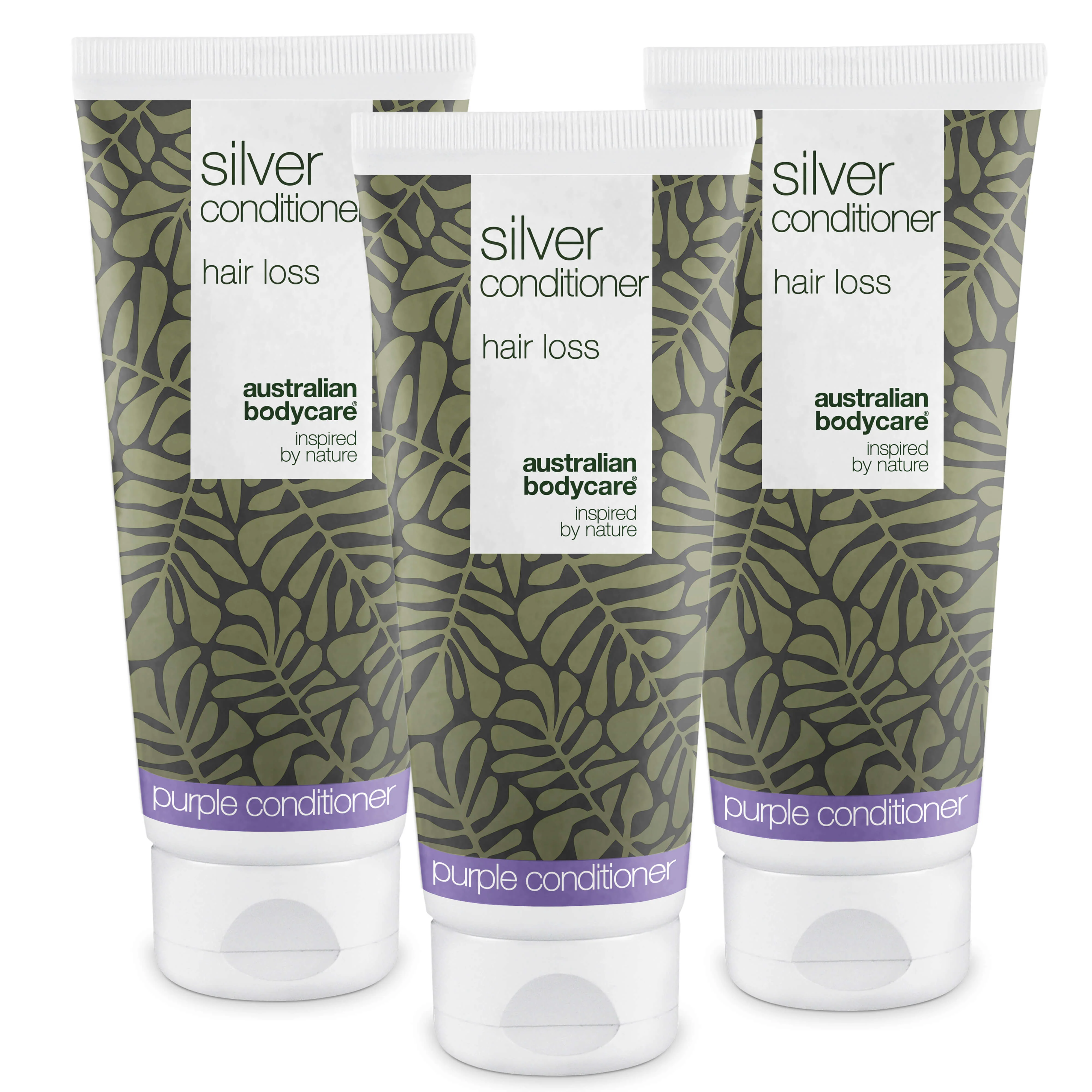 Silver Conditioner for Grey and Blonde Hair – Hair Loss Care — Nourish grey and blonde hair with Silver Conditioner. Reduces hair loss, neutralizes yellow tones, and leaves hair soft and shiny. - Image 9