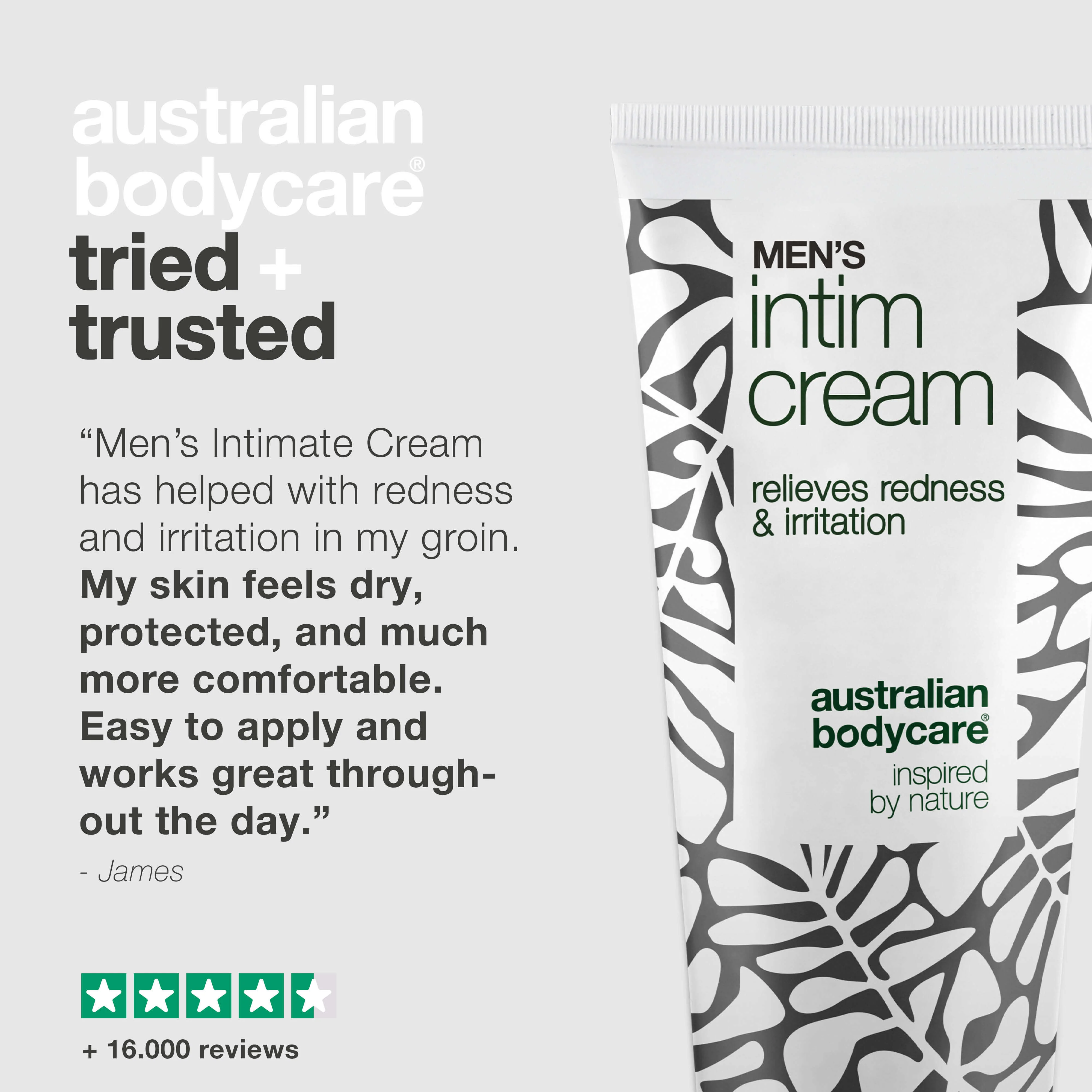 Men’s Intimate Cream – relieves itching and friction — Men’s Intimate Cream protects against redness and irritation. Contains shea butter, beeswax, and zinc for optimal skin protection and care. - Image 5