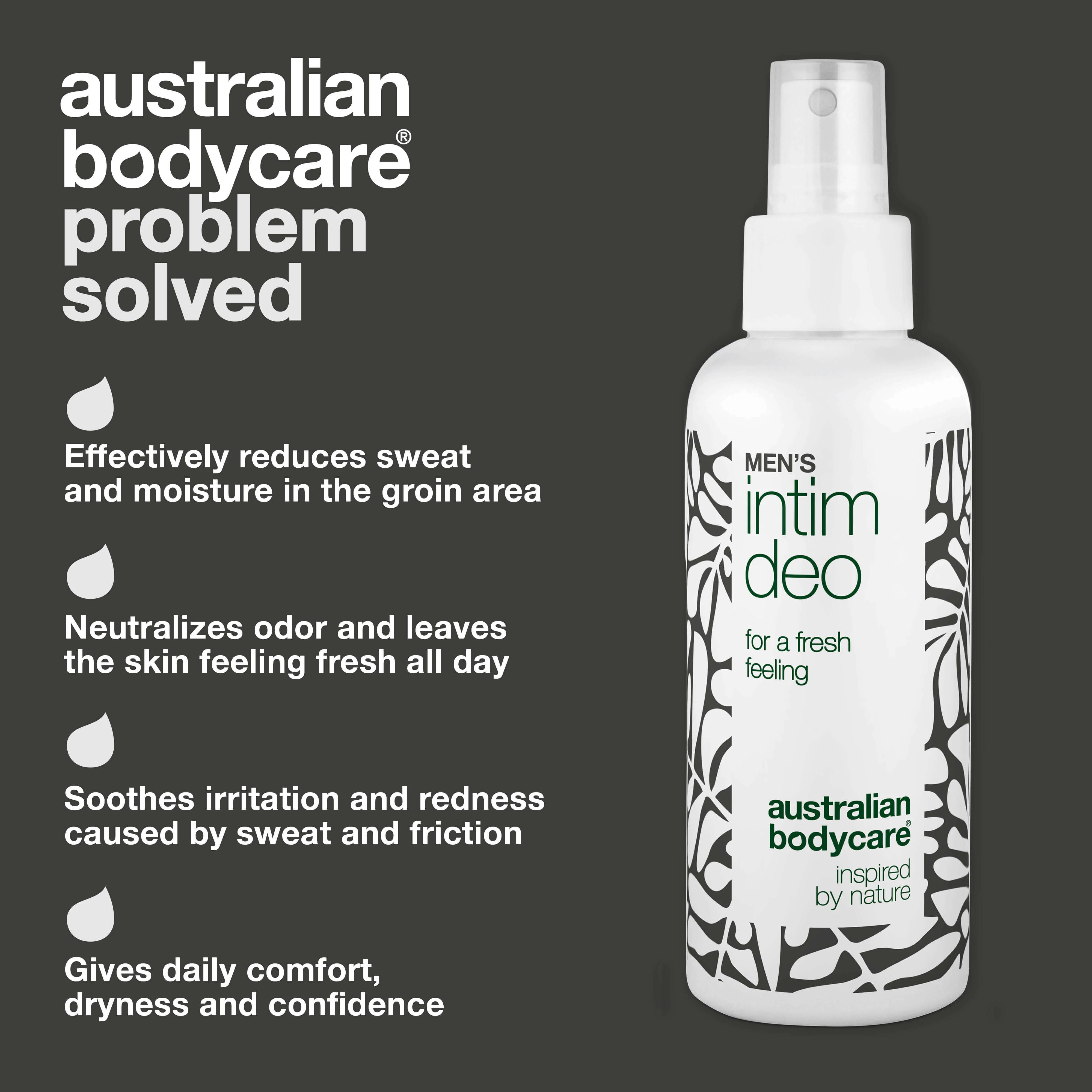 Intimate Deo for Men – Fights Sweat, Odor and Discomfort — Intimate Deo for men helps reduce sweat, odor and irritation. Stay fresh and confident all day. - Image 3