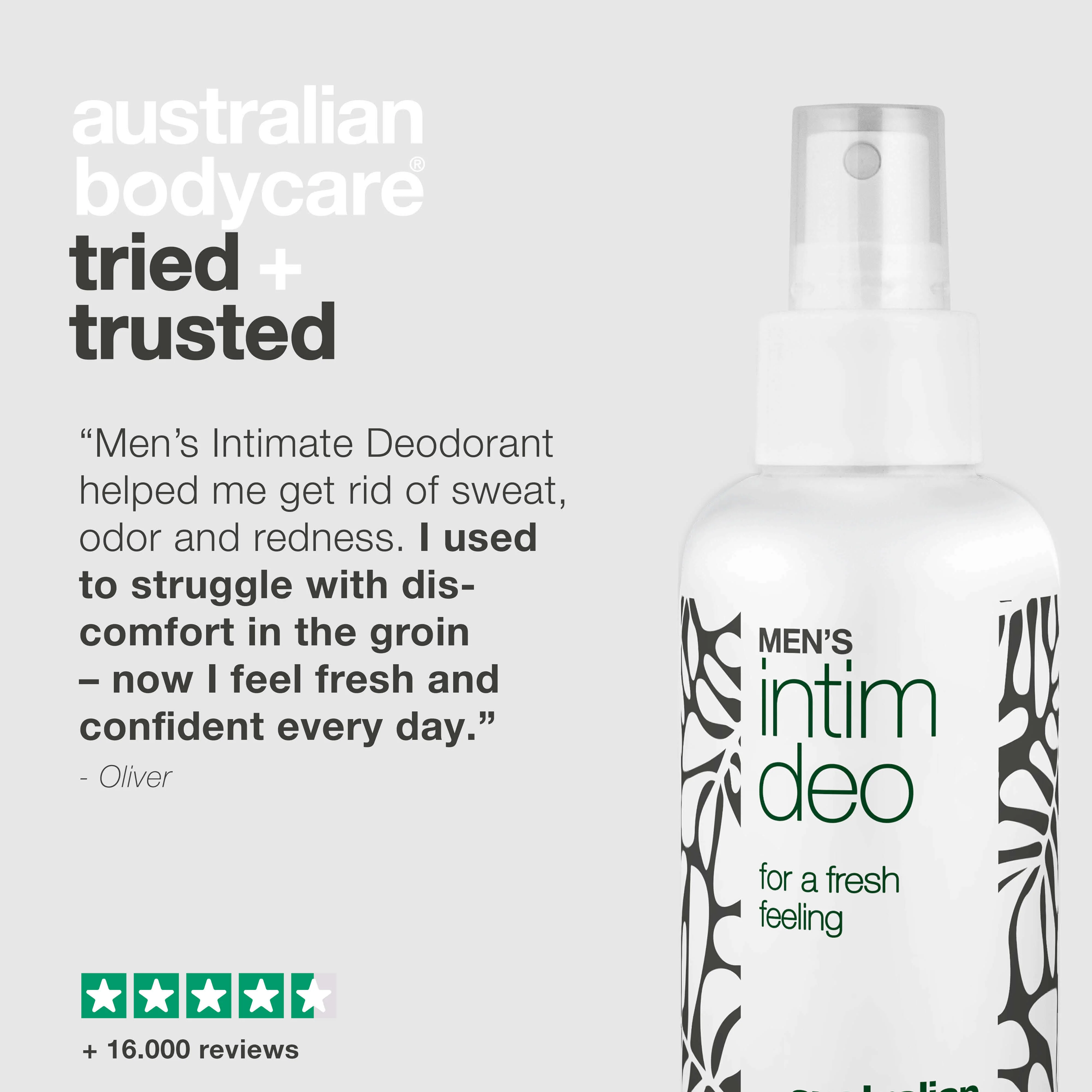 Intimate Deo for Men – Fights Sweat, Odor and Discomfort — Intimate Deo for men helps reduce sweat, odor and irritation. Stay fresh and confident all day. - Image 5