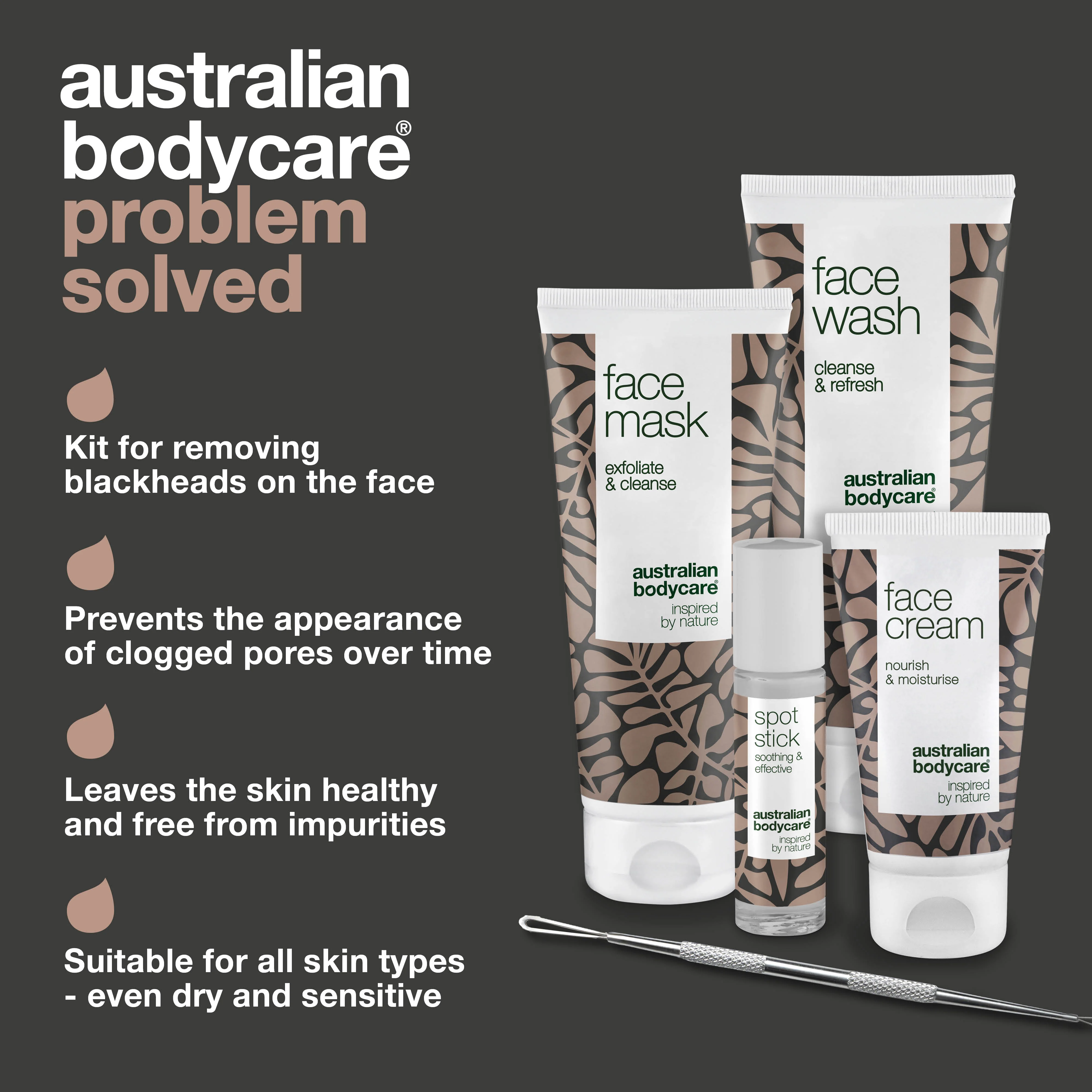 Kit for blackheads — 5x products for removing blackheads from the nose and face - Image 3