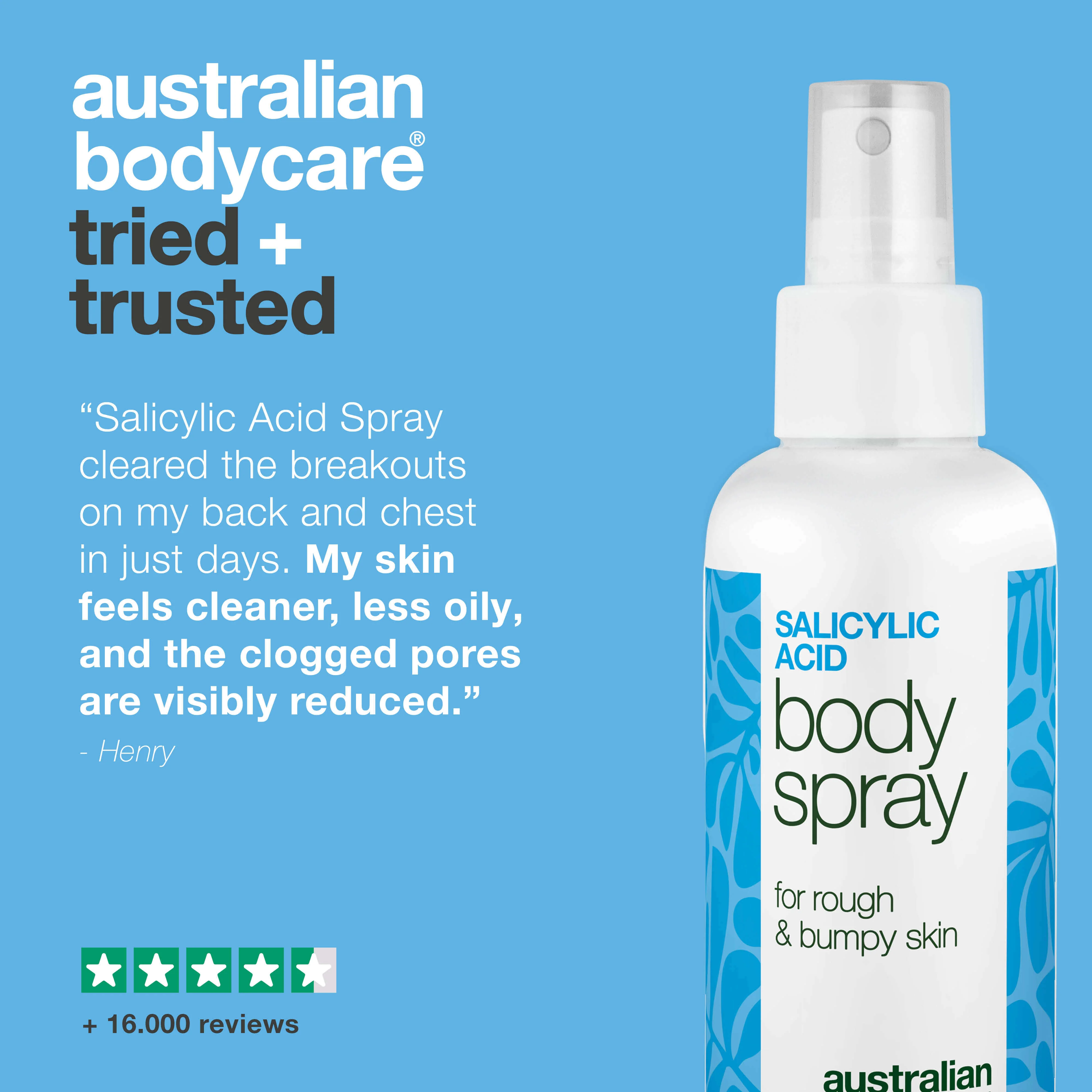 Salicylic acid spray for body blemishes and clogged pores — Salicylic acid spray for breakouts and clogged pores. With 2% salicylic acid and glycolic acid to deeply cleanse and smooth the skin. - Image 5