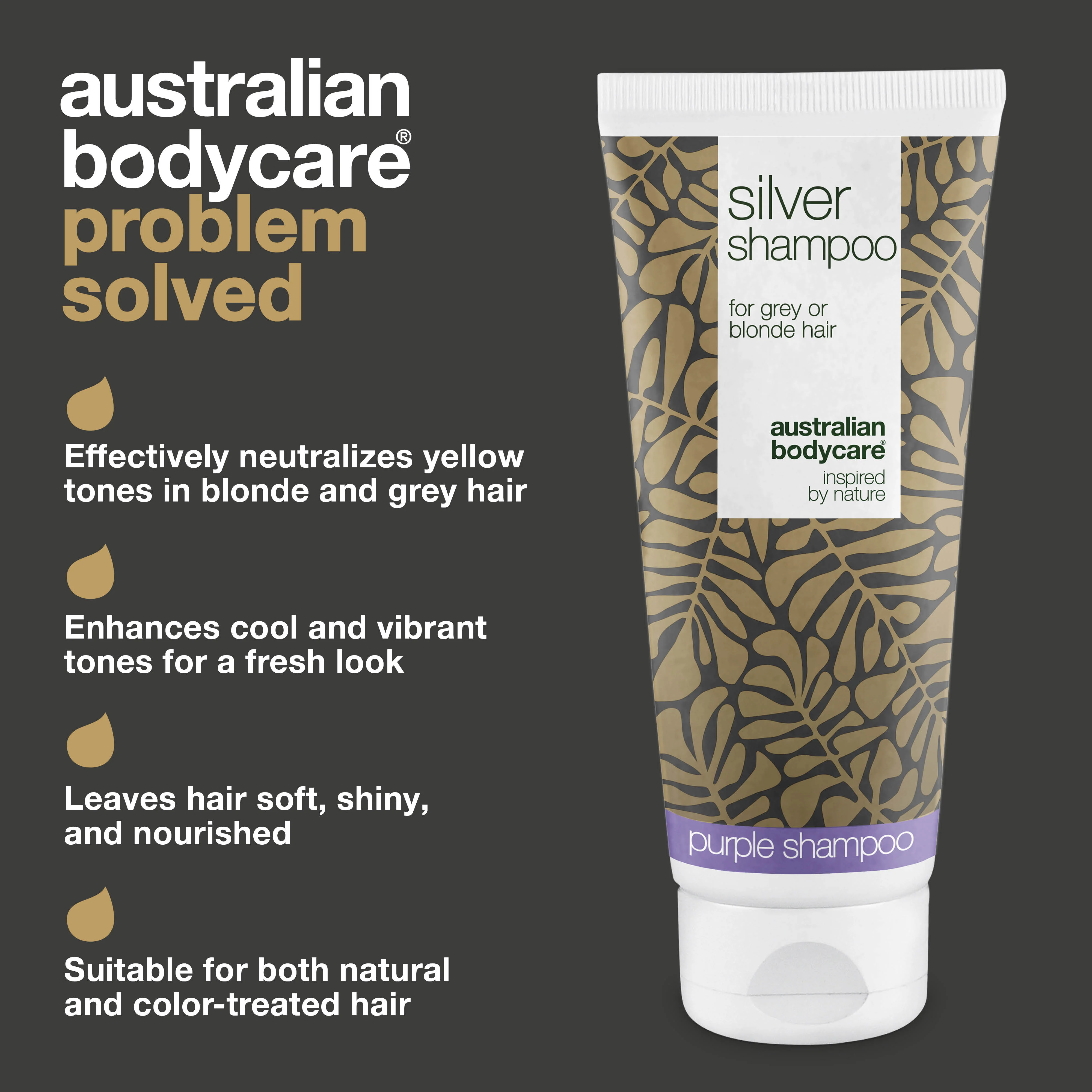 Silver Shampoo – Enhance Cool Shades in Blonde and Grey Hair — Neutralize yellow tones and refresh your blonde or grey hair with Silver Shampoo. Achieve cool tones and soft, shiny hair today. - Image 3