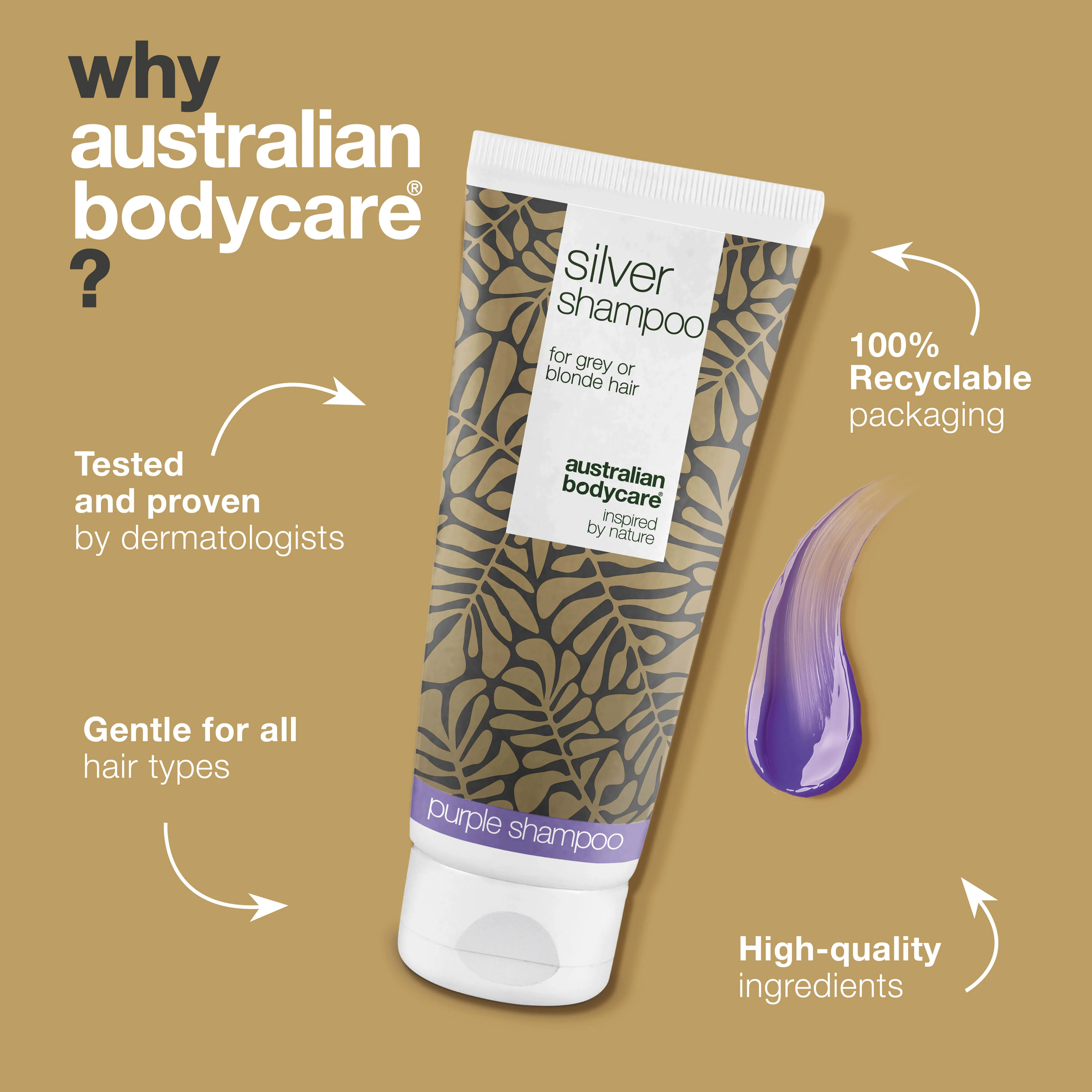 Silver Shampoo – Enhance Cool Shades in Blonde and Grey Hair — Neutralize yellow tones and refresh your blonde or grey hair with Silver Shampoo. Achieve cool tones and soft, shiny hair today. - Image 4