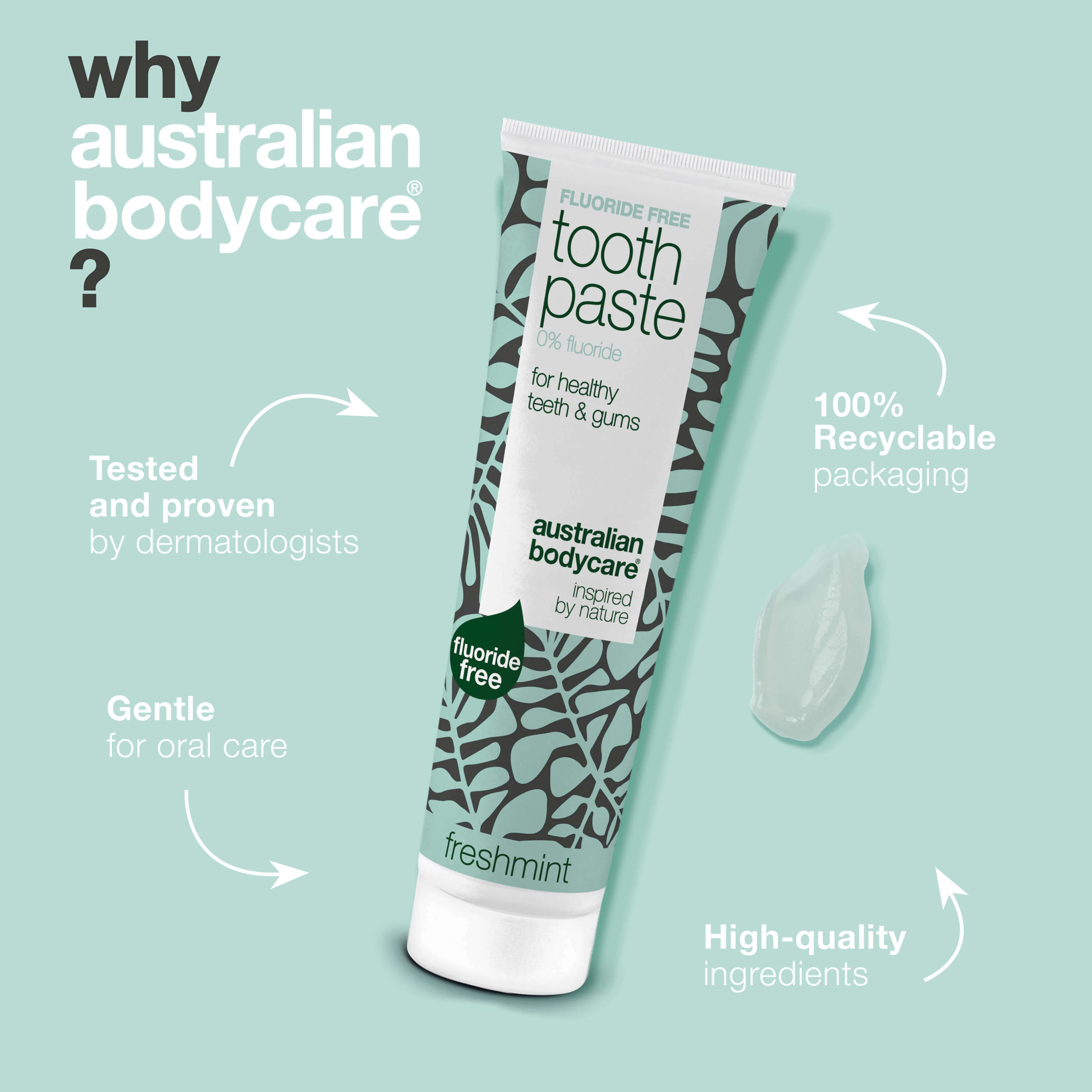 Fluoride-Free Toothpaste – For Healthy Teeth & Fresh Breath — Fluoride-Free Toothpaste reduces plaque, soothes gums & freshens breath. Perfect for daily use with gentle yet effective care. - Image 4