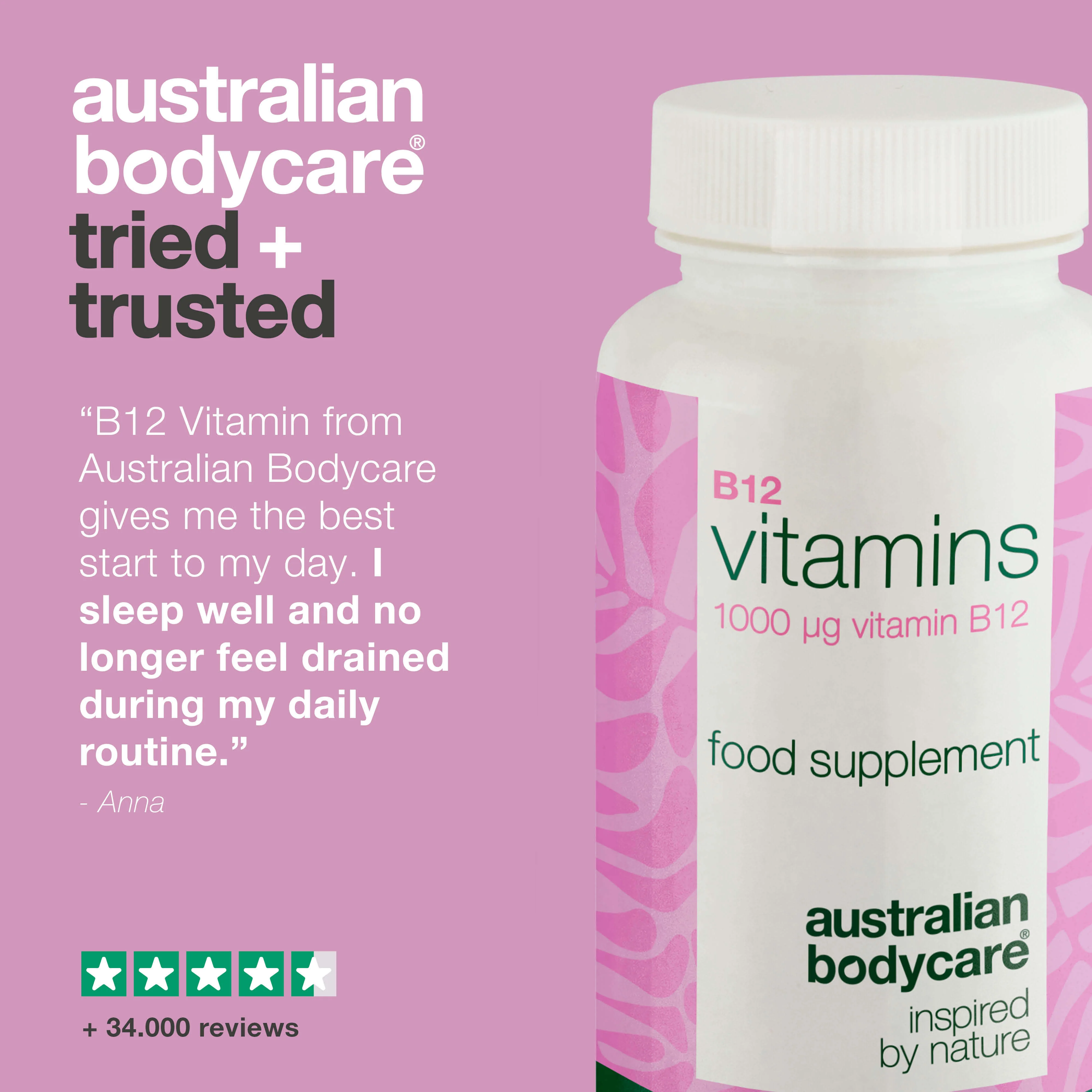 Vitamin B12 Supplement – 90 Vegan Capsules, 1000 µg Each — High dose Vitamin B12 formula – 90 vegan capsules for 90 days’ use. Ideal daily support for energy and plant-based lifestyles. - Image 5